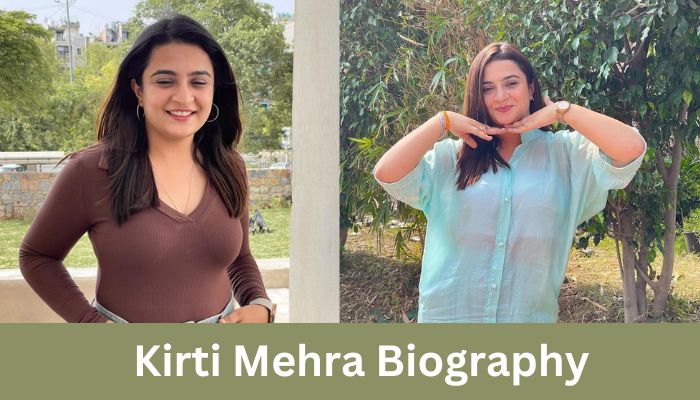 Kirti Mehra Biography