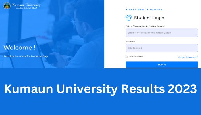 Kumaun University Results 2023