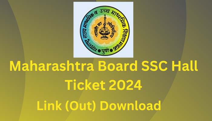 Maharashtra Board SSC Hall Ticket 2024