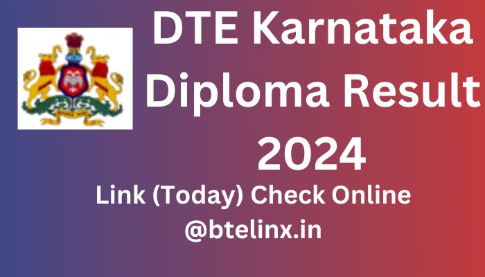 DTE Karnataka Diploma Result 2024