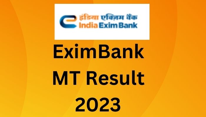 Exim Bank MT Result 2023