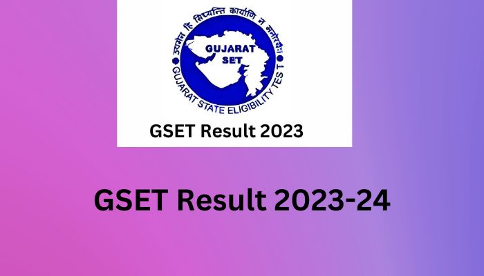 GSET Result 2023-24