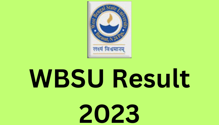 WBSU Result 2023