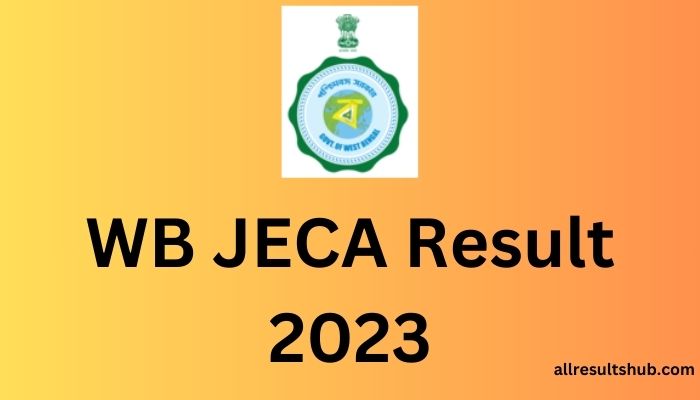 WB JECA Result 2023