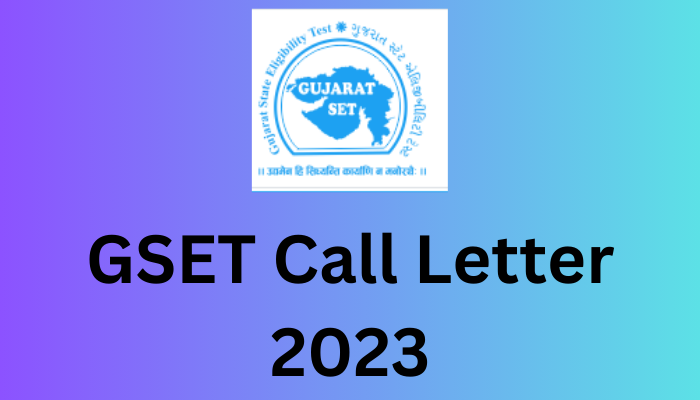 GSET Call Letter 2023