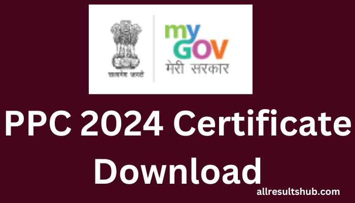 PPC 2024 Certificate Download