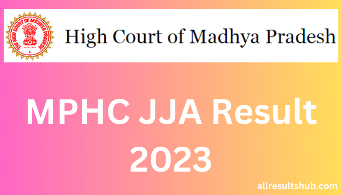 MPHC JJA Result 2023