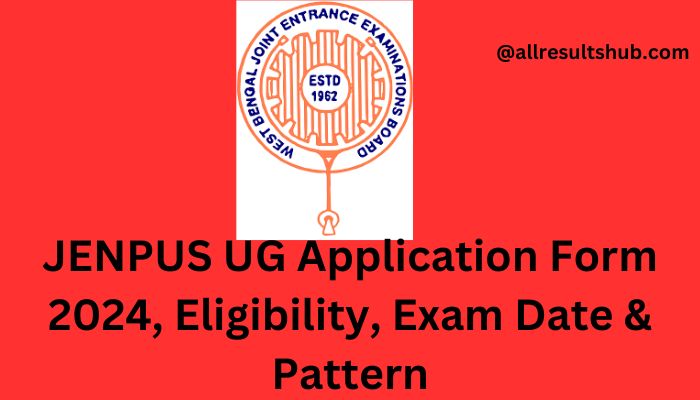 JENPUS UG Application Form 2024