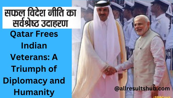 Qatar Frees Indian Veterans: A Triumph of Diplomacy and Humanity